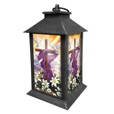 Briarwood Lane Sunrise Easter Cross Lantern