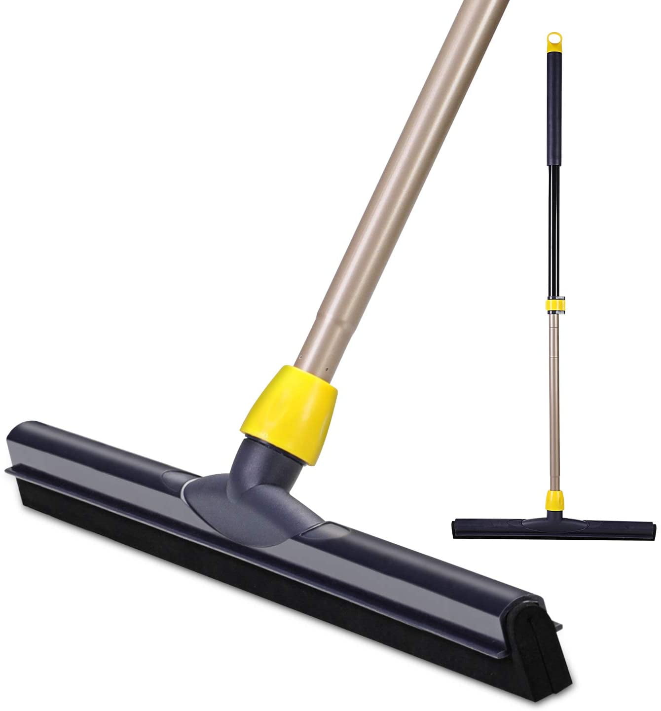 Eyliden Floor Squeegee Scrubber 54in Long Adjustable Telescopic Heavy