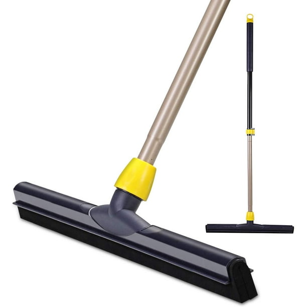 Eyliden Floor Squeegee Scrubber 54in Long Adjustable Telescopic Heavy