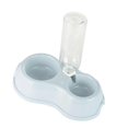 thumbnail image 1 of Large Capacity 2 in 1 Design Pet Feeder and Water Dispenser Set for Indoor Use, 1 of 5