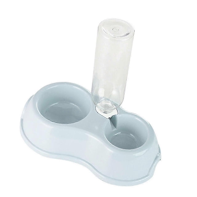 Large Capacity 2 in 1 Design Pet Feeder and Water Dispenser Set for Indoor Use