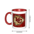 Kansas_City_Chiefs Porcelain Cup Cup Pottery HeatResistant Cold
