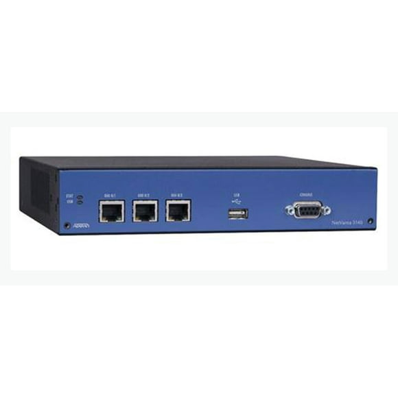 Adtran NetVanta 3140 RM - Router - Rack-Mountable - with Enhanced Feature Pack Software, Black/Blue (4700341F2)