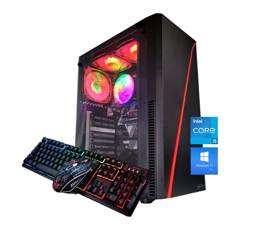 MXZ Gaming Desktop PC, AMD Ryzen 5 3500X 3.6GHz, RX580, 8GB