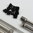thumbnail image 4 of ADDHAT Black ABS Turtle Fasteners, 8 Pieces Clips for Easy Installation and, 4 of 8