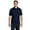 Charcoal Heather, variant on Hanes Adult 5.2 oz., 50/50 EcoSmart Jersey Knit Polo - 054