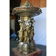 thumbnail image 4 of Nifao Four Seasons Outdoor Fountain Statue, Bronze Garden Water Feature Sculpture for Patio & Yard – Garden Water Feature Sculpture, 53"L x 53"W x 96"H, 4 of 11