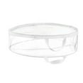 thumbnail image 1 of Garland Bag Clear Window Portable PVC Holiday Wreath Storage Container for Home, 1 of 8