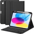 thumbnail image 1 of Funda con teclado MoKo para iPad de 11 pulgadas, A16 y 10,9 pulgadas con soporte para lápices, 1 of 8