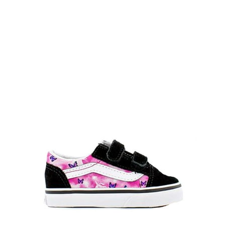 

VANS Old Skool Unisex/Toddler shoe size Toddler 6 Casual VN000D3YARP (Butterfly Dream) fuchsia red/true white