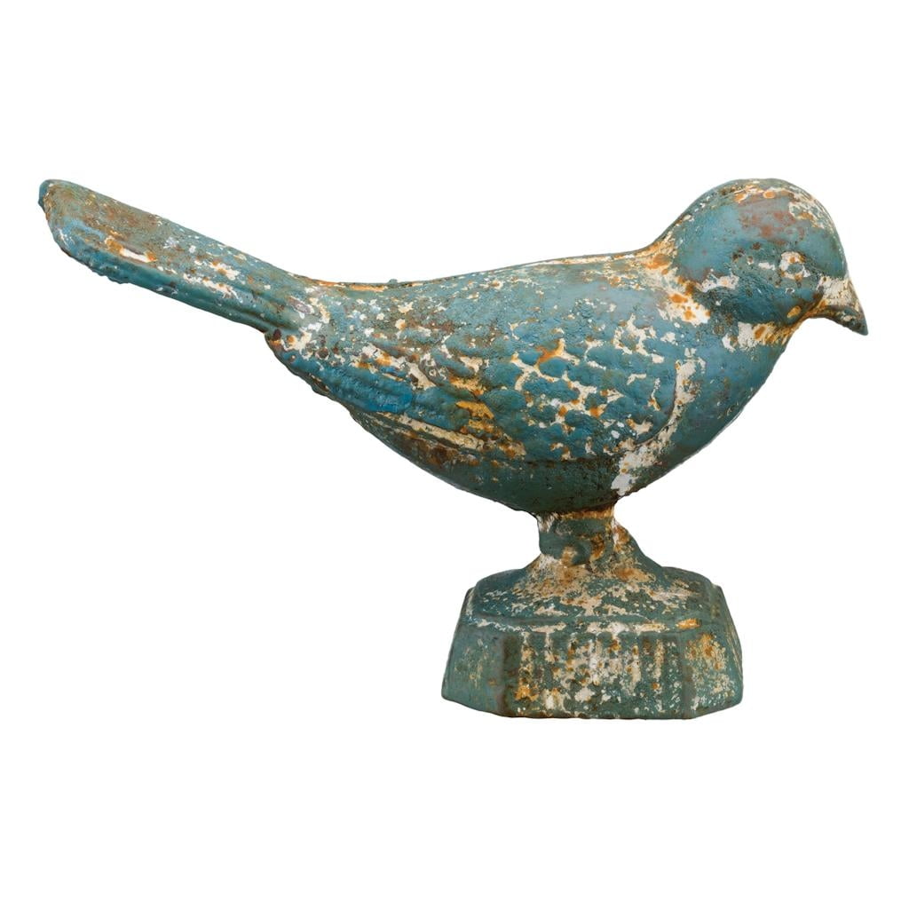 iron bird figurine