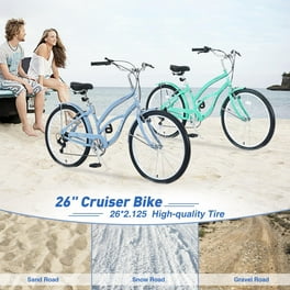Firmstrong Bruiser Man Beach Cruiser - Orange Rims - Walmart.com