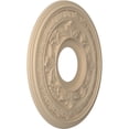 thumbnail image 2 of Ekena Millwork 13"OD x 3 1/2"ID x 3/4"P Baltimore Thermoformed PVC Ceiling Medallion (Fits Canopies up to 5 1/4"), UltraCover Satin Smokey Beige, 2 of 5