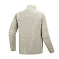 thumbnail image 4 of Zip Up Jacket Sevevn Mens Fleece Jacket Zip Up Lightweight Sweater Jackets Casual Warm with Pockets for Home Office Hiking, 4 of 5