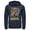 Navy Blue, variant on Men's Superman Son of Krypton  Pull Over Hoodie Navy Blue 2X Large
