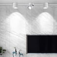 thumbnail image 4 of 18W Adjustable Surface-Mounted Spotlight - 9*11CM LED Downlights Ceiling Light Adjustable Angle Ceiling Sconce COB Lamp, 360° Rotatable (White-6000K) [Energy Class A+], 4 of 5
