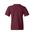 thumbnail image 3 of Youth Heavy Cotton Multi Color T-Shirt Color Maroon Large Size, 3 of 4