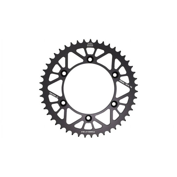 JT Racelite Aluminum Black Rear Sprocket 42 Tooth (JTA210.42BLK)