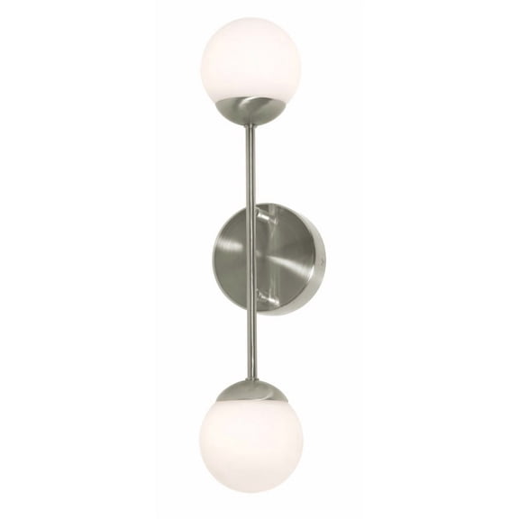 AFX - Pearl 2- Light Wall Sconce in Contemporary-Modern-Transitional Style 18.5