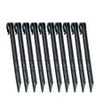 thumbnail image 1 of Maytalsory 50pcs/set Multi-purpose Plastic Ground Stakes For Garden Edging Durable Easy Installation Multi Black+50pcs, 1 of 6
