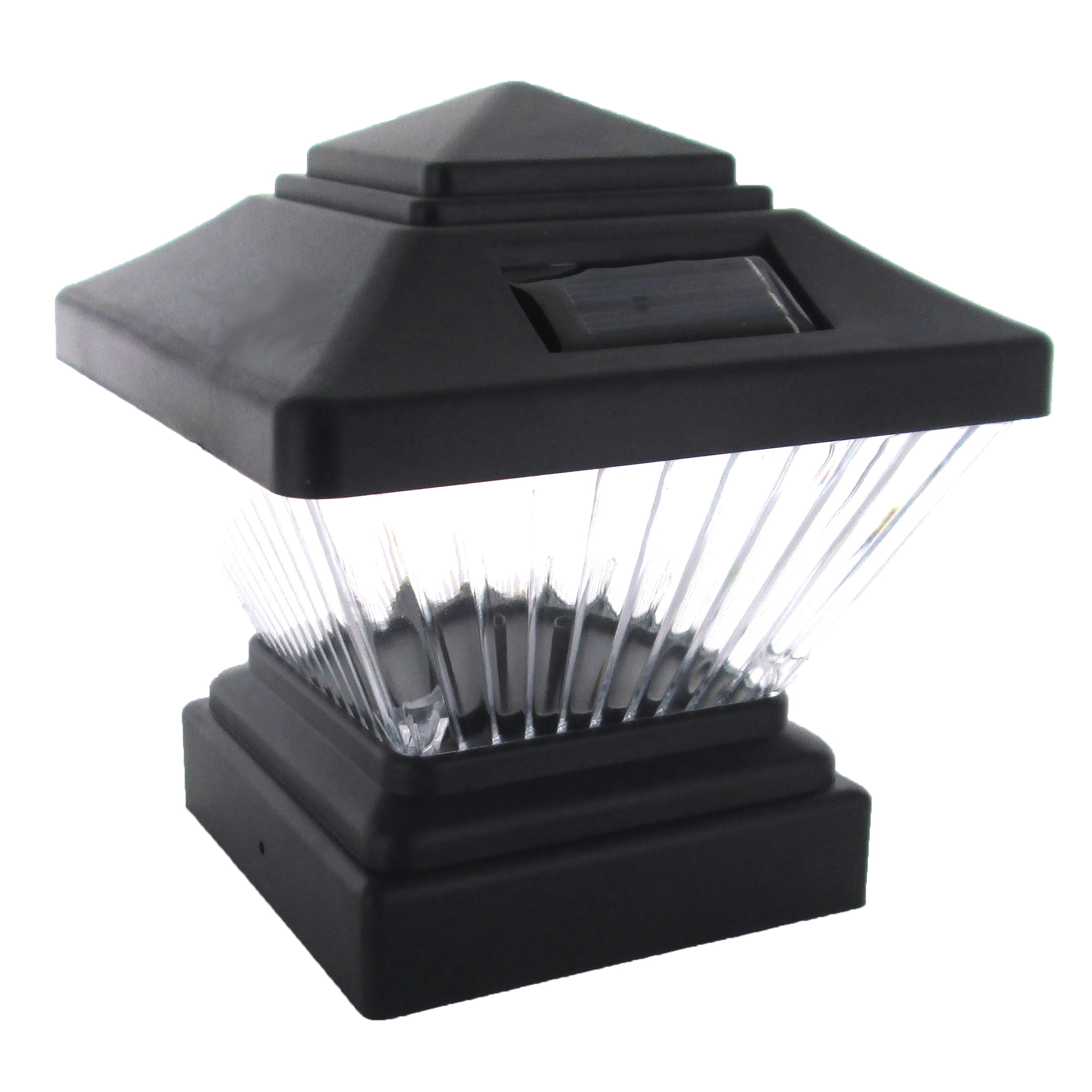 12 Pack Solar Black Outdoor Garden Deck Patio 4x4 Pvc Fence 12 Pack Solar Black Outdoor Garden Deck Patio 4x4 Pvc Fence Led Post Light