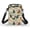 Galaxy Blue Rose, variant on HELLHERO 4.33x1.97x7.09 Crossbody Small Crossbody Bags, Adults with Trendy Multi-Floral Geometric