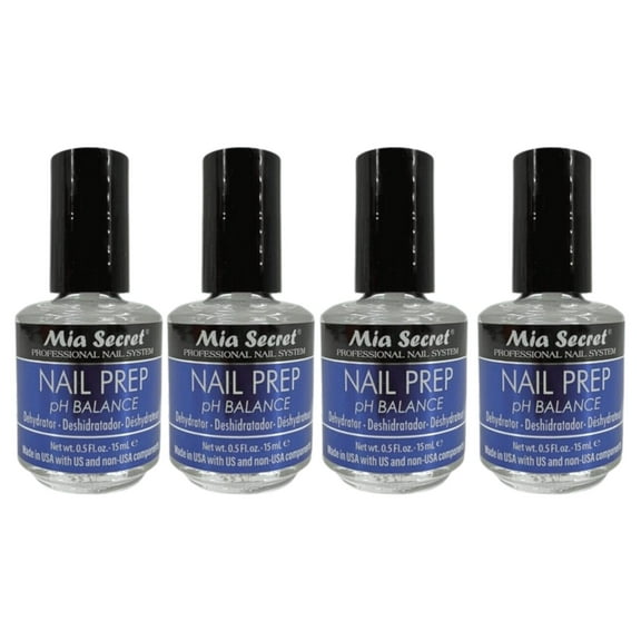 Mia Secret Nail Prep 1/2 oz (NP-30) x 4