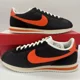 thumbnail image 1 of Nike Cortez TXT Black Sail Safety Orange Sneakers HF0263-003 Mens Size BRAND NEW, 1 of 6