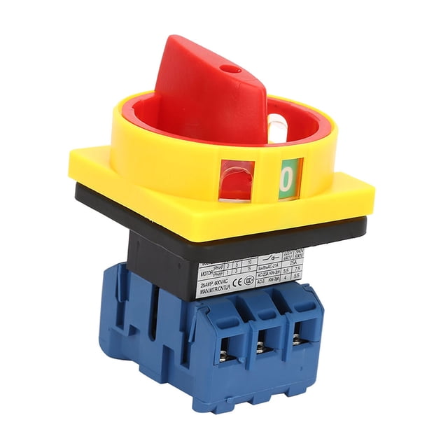 Interruptor Giratorio de Disyuntor de Carga 25a/32a, Procesamiento Fino, Material de Primera, Alta Resistencia, Rendimiento ESTAY, Protección de Dadas, Mácinas