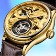 thumbnail image 2 of AESOP Men Flying Tourbillon Movement Mechanical Automatic Luxury Watches Wristwatches Skeleton Watch Brand For Man Sapphire, 2 of 9