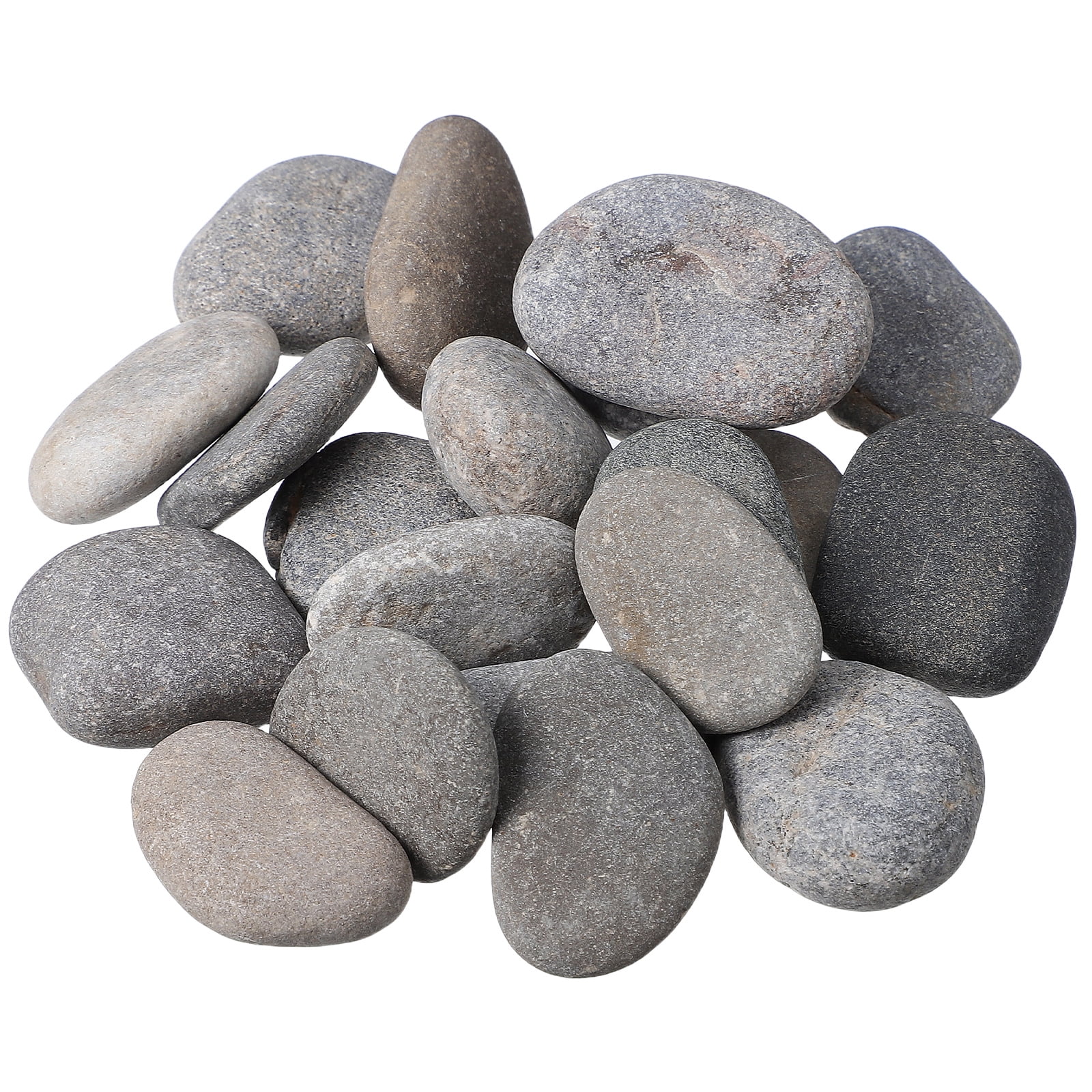 Nestingho 20Pcs Pebbles for Painting Small Natural River Rocks DIY Drawing Rocks River Stones