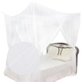 thumbnail image 4 of Domqga Mosquito Net, Canopy Mosquito Net, 4 Corner Post Bed Canopy Mosquito Net Full Queen King Size Bedding, 4 of 6