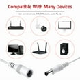 thumbnail image 6 of QUEST- 33Ft 10M Dc Power Extension Cable 5.5X2.1Mm Male Female Cord For Security Camera, 6 of 6