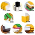 thumbnail image 6 of Table Desk Edge Corner Cushion Protector Bumper Beige w Adhesive Tape, 6 of 6