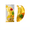 B #040, variant on Simulated Pineapple Bun Squishy Relaxing Squeeze Fidget Toy, Hand‑operated Decompression Sensory Toy, Lightweight Portable Play Toy for Children Teens, Travel Use and Reward Gift Option(1PCS)