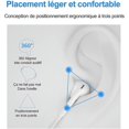 thumbnail image 5 of Auriculares internos USB tipo C con micrófono (alta resolución) y control de volumen para Samsung S20, iPad Pro 2018, Huawei P30 P40, OnePlus, Google Pixel 5/4/3 y otros dispositivos de interfaz, 5 of 5
