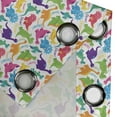thumbnail image 4 of Ambesonne Colorful Grommet Curtain, Wild Dinosaur Cartoon, 50" x 108", Multicolor, 4 of 6