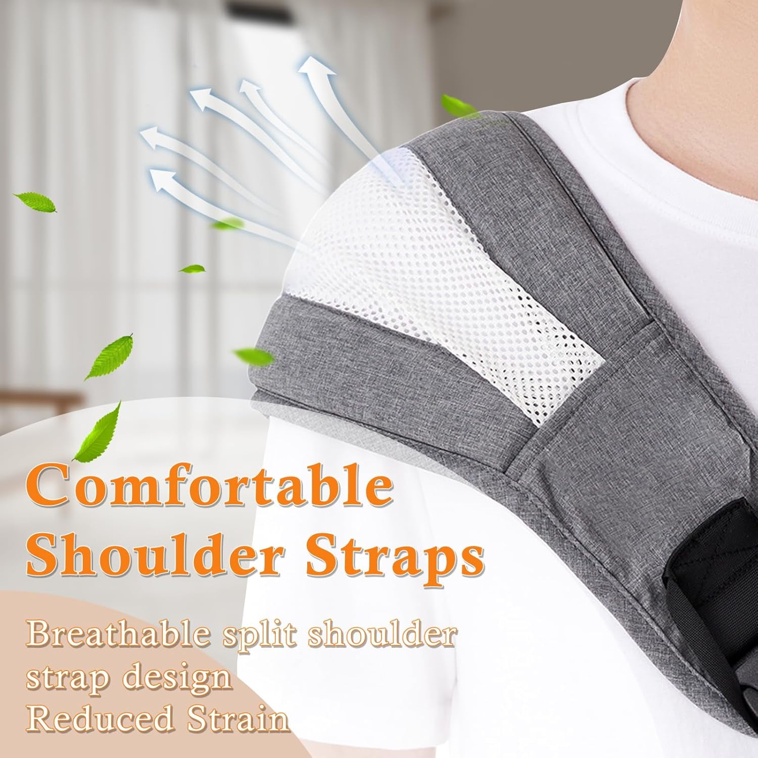 Gilysido Grow and Go All-in-One Breathable Hip Seat Baby Carriers for Toddler , Gray