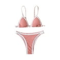 thumbnail image 2 of Traje de baño para mujer, traje de baño dividido de moda para mujer, traje de baño deportivo ajustado de cintura alta de comercio exterior, trajes de baño para mujer, 2 of 9