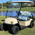 thumbnail image 4 of Pzuqiu 2-Piece Sea Turtle Golf Cart Seat Covers Set - Breathable Stretchable Protectors with Coastal Ocean Design - Universal Fit for EZGO, Club Car, Yamaha, 4 of 10