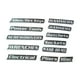 thumbnail image 4 of 12 etiquetas magnéticas para cajas de herramientas, etiquetas metálicas multifuncionales para cajones, etiquetas para organizar herramientas en cajone Plata, 4 of 9