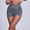 Gray, variant on RKSTN Women’s Yoga Shorts Spring Summer Solid Color High Waisted Butt Lifting Tummy Control Fashionable Tight Fitting Lightweight Fitness Gym Nude Feel Booty Shorts