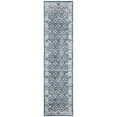 thumbnail image 3 of SAFAVIEH Brentwood Pompeii Geometric Runner Rug, Navy/Light Gray, 2' x 6', 3 of 9