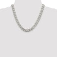 thumbnail image 4 of Primal Silver Sterling Silver 10.5mm Domed Curb Chain, 4 of 4