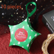 thumbnail image 1 of Caja de dulces de Navidad Nochebuena Caja de regalo de Navidad creativa Caja de regalo de dulces de estrella (Árbol de Navidad verde), 1 of 5