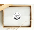 thumbnail image 5 of Darling Souvenir MADE WITH LOVE ButterflyTheme - 2" CustomStickersPremium 80 Self-AdhesiveRoundLabels, Personalized Wedding Party FavorStickers/RoundEnvelope Seal, 5 of 7