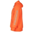 thumbnail image 3 of Forcefield Hi Vis Orange Pullover Forcefield Logo Sleeve Graphic Hoodie, 3 of 5