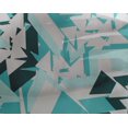 thumbnail image 5 of oneOone Georgette Viscose Fabric Triangle Geometric Print Fabric By The Yard 42 Inches Wide, 5 of 5
