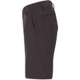 thumbnail image 3 of Burnside Hybrid Stretch Shorts, 36, Black Heather, 3 of 5