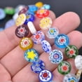 thumbnail image 3 of EOEMY Mixed Millefiori Lampwork Glass Lot Shapes Loose Beads For Jewelry Making-14# 14mm 20Pcs, 3 of 9